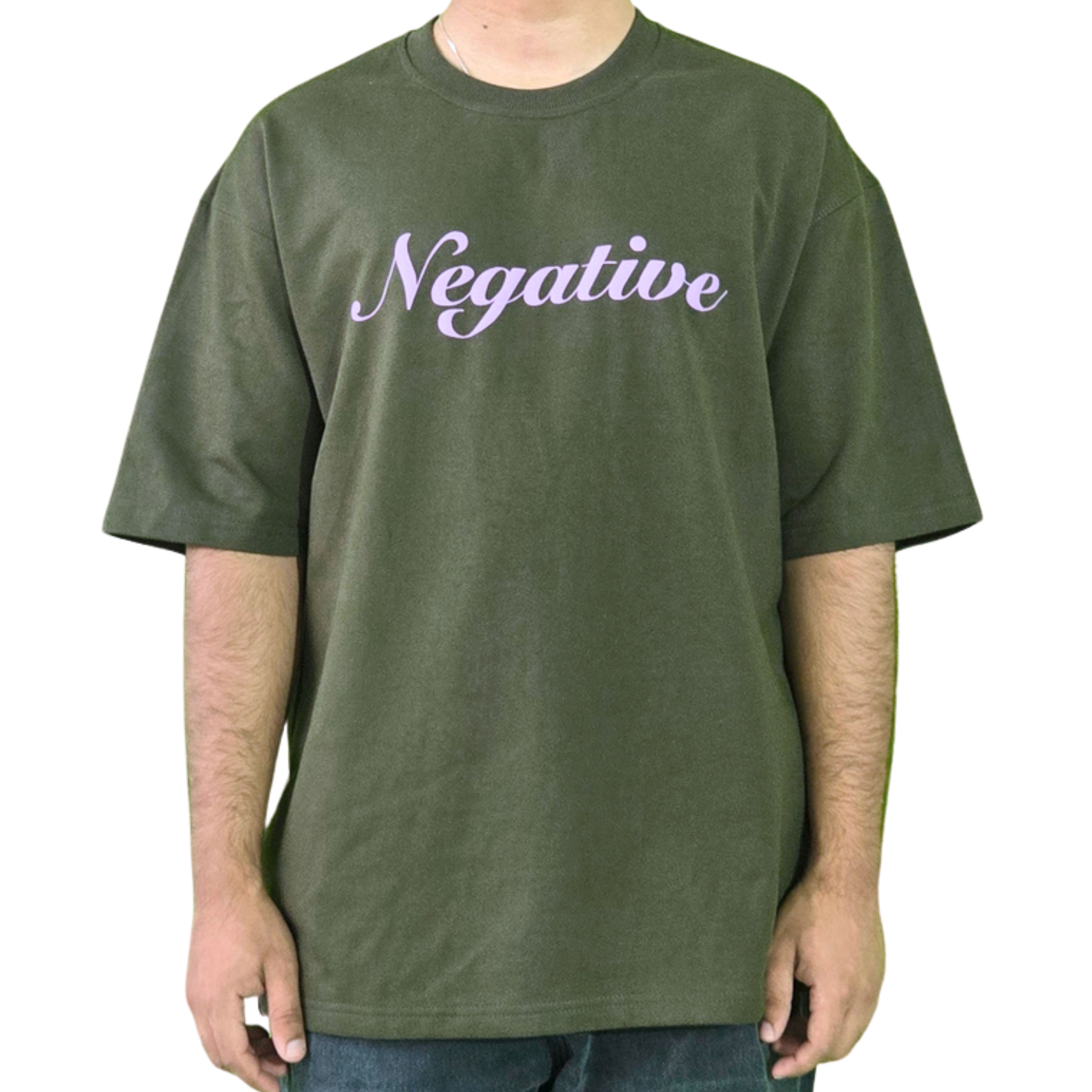Negative green T-shirt